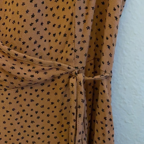 Rust wrap up mini dress from LA hearts | PacSun M - Picture 5 of 5